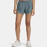 Fly By 3in Laufshorts Damen - blaugrau, petrol