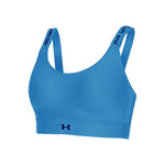 Under Armour Bekleidung Under Armour Infinity Mid 2.0 Sport-BH Damen-Blau