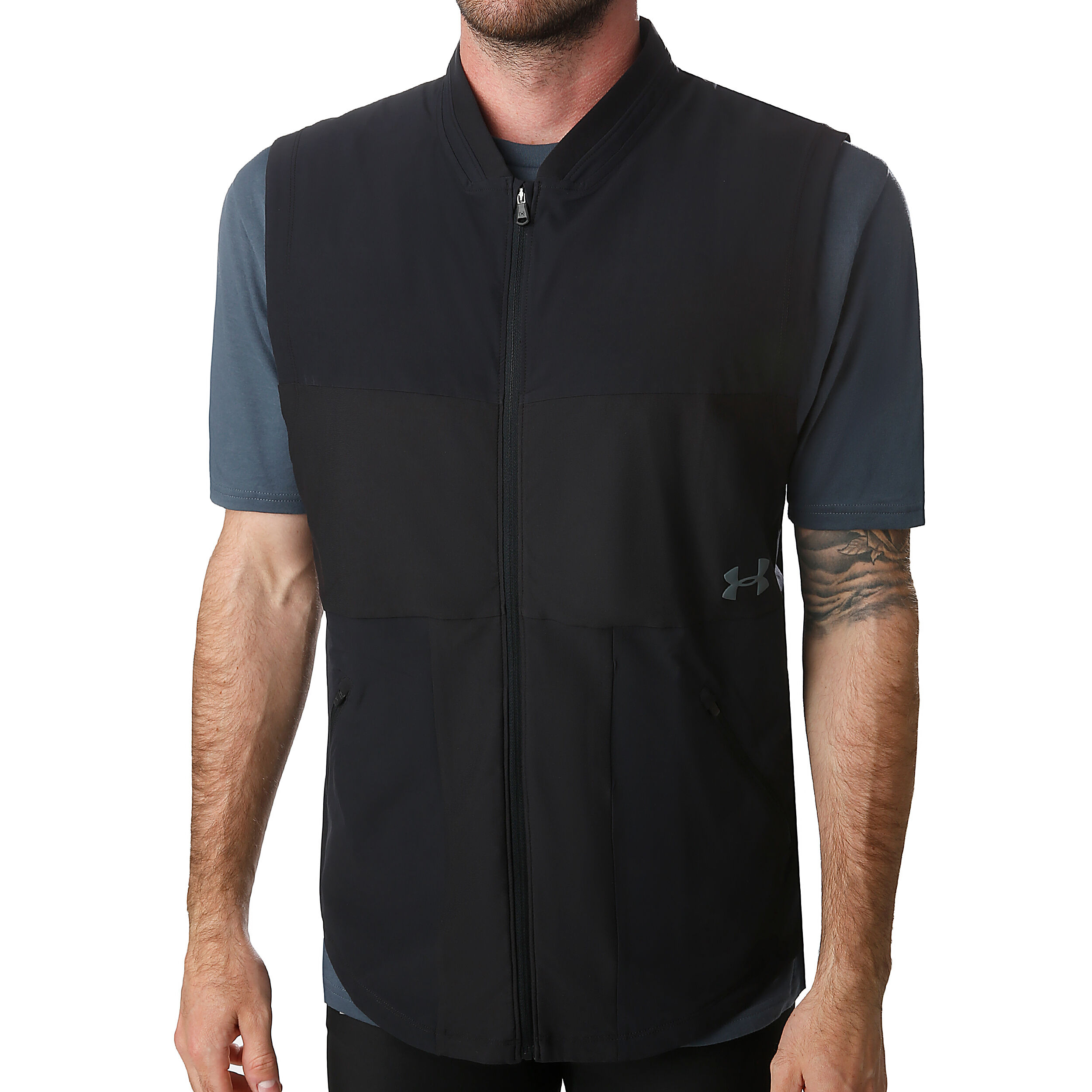 Vanish Hybrid Weste Herren Schwarz Grau