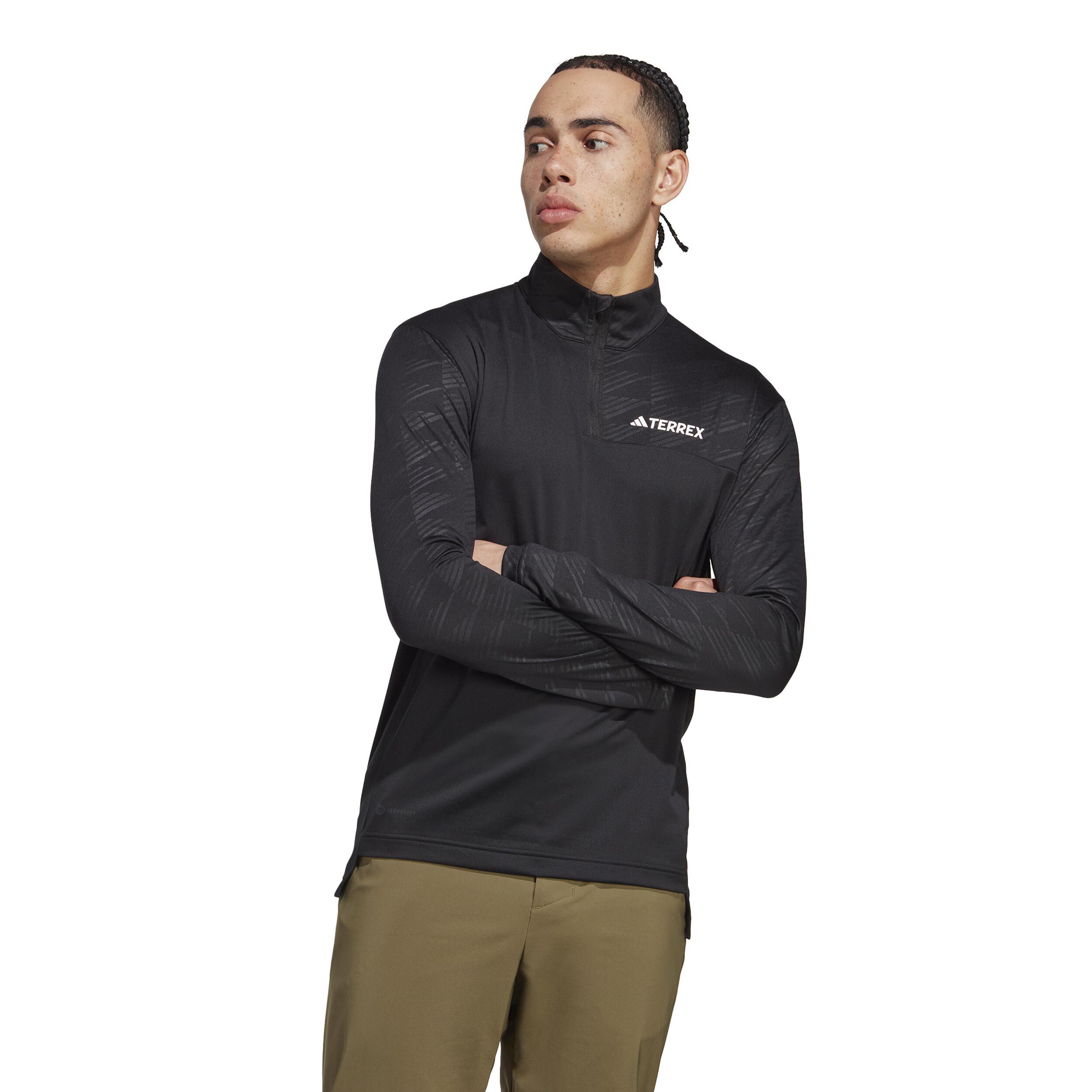 Terrex MT Half Zip Longsleeve Herren Schwarz