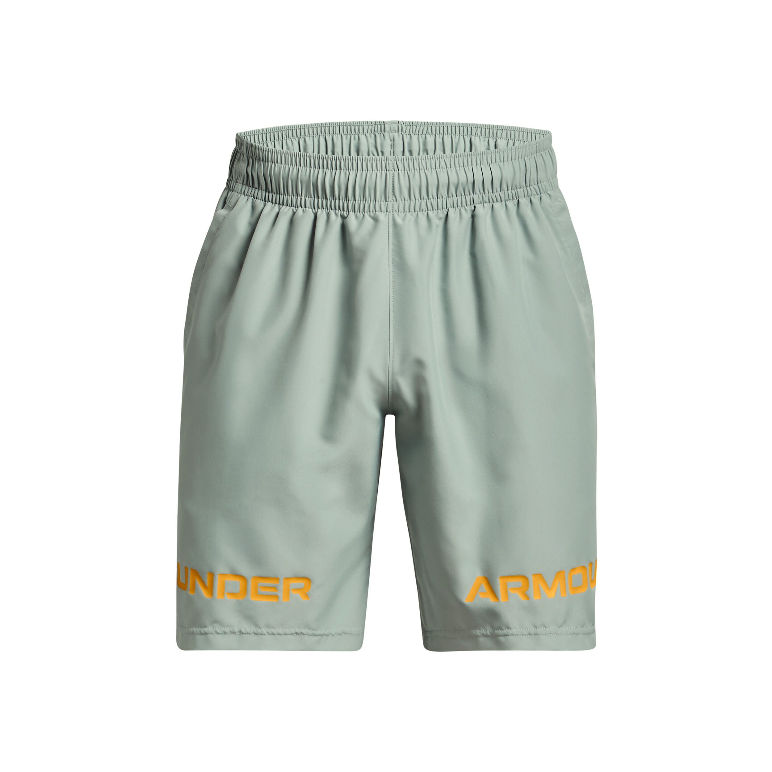 Woven Graphic Wordmark Shorts Herren Grau