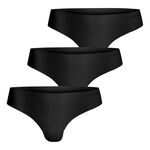 Björn Borg Bekleidung Björn Borg Invisible String 3er Pack Damen-Schwarz