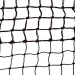 Tegra Platzbedarf Tegra Top Spin Tennisnetz 2,5mm Mit 5 Doppelreihen-Schwarz