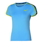 Mizuno Bekleidung Mizuno Frontier T-Shirt Damen-Türkis