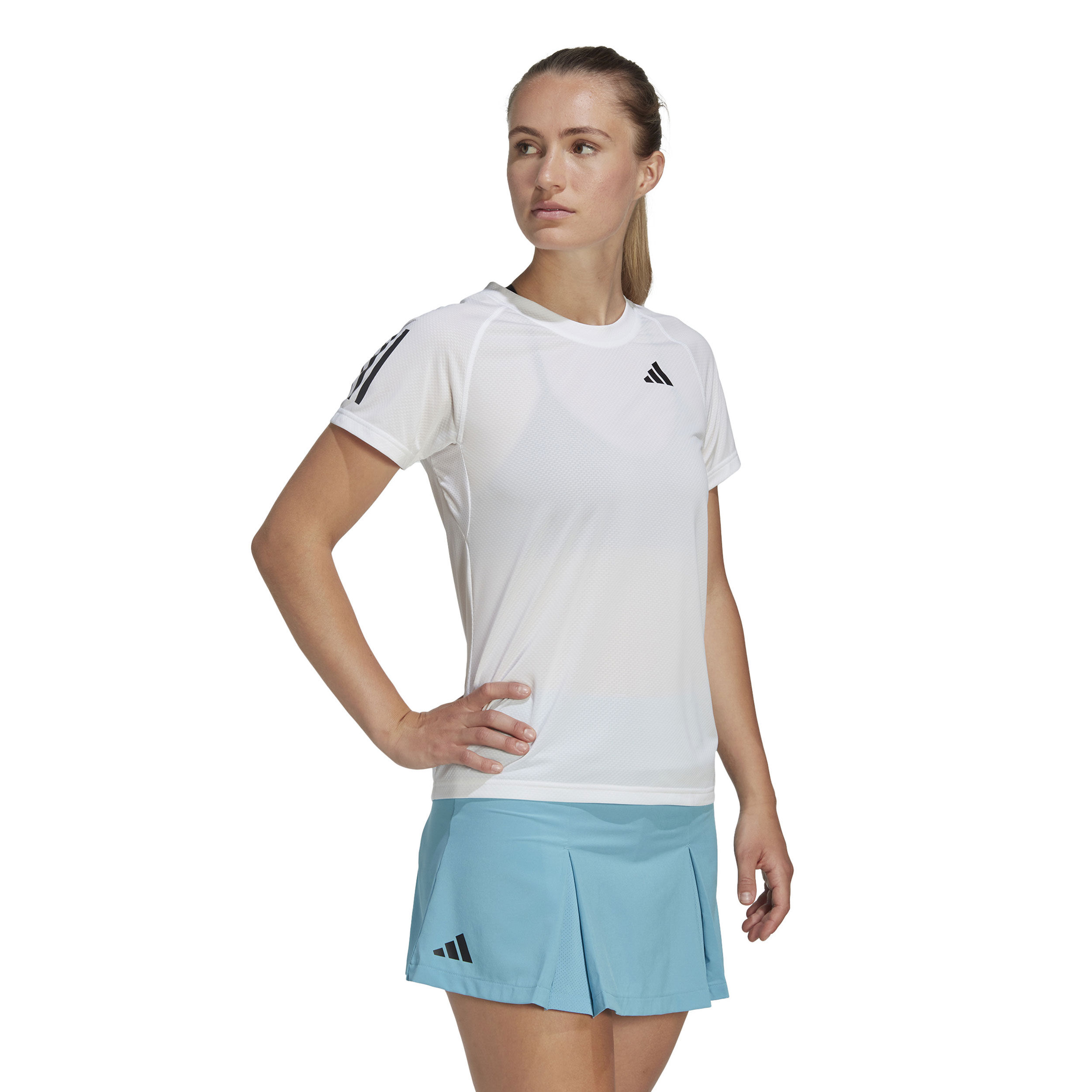 Adidas t shirt women white top