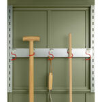 H&ouml;rmann Ger&auml;tehaus H&ouml;rmann Regalhalter Inkl. Ger&auml;tehalter-Silber