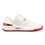 Wilson Tennisschuhe Wilson Intrigue Pro Allcourtschuh Damen-Creme,Rot