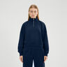 Carrera 1/4 Zip Longsleeve Damen - dunkelblau, 