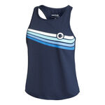 Tennis-Point Bekleidung Tennis-Point Cotton Mix Tank-Top Special Edition Damen-Dunkelblau,Mehrfarbig