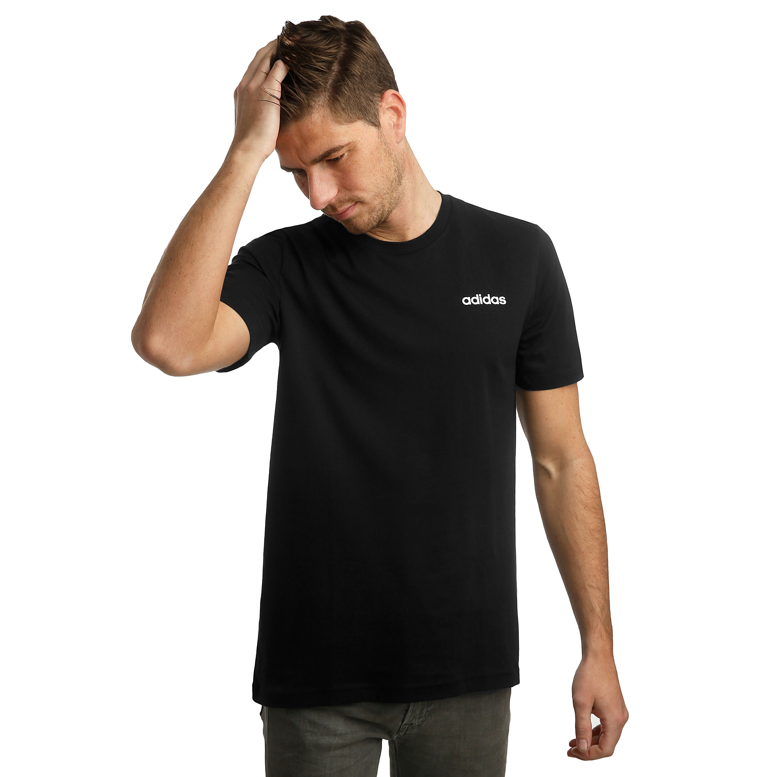 Adidas plain t shirt 2025