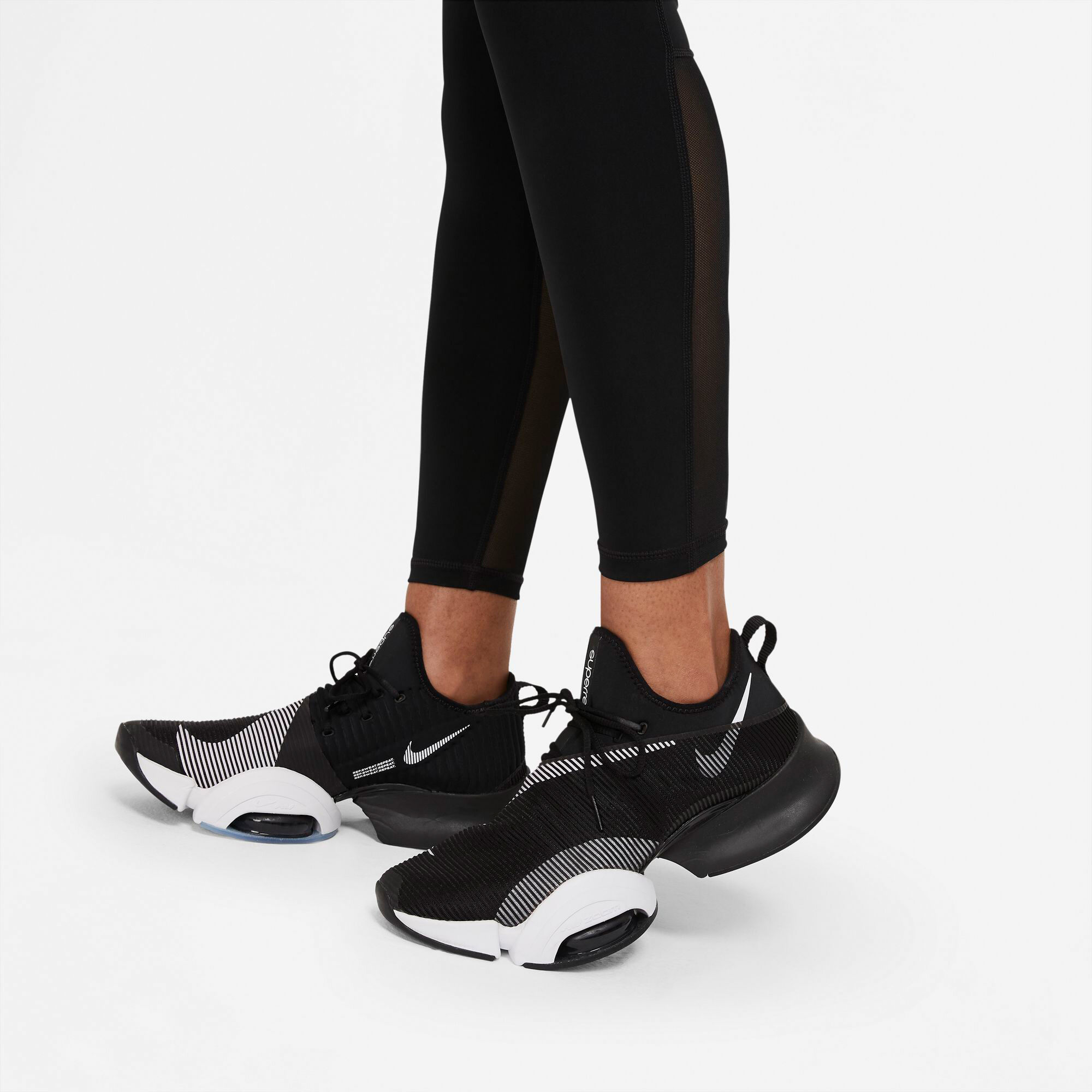 Nike Pro 365 Tight Damen Schwarz WeiB online kaufen Tennis Point DE