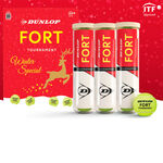 Dunlop Tennisbälle Dunlop Fort Tournament Christmas Special 3x 4er Dose