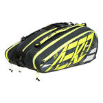 Babolat Babolat Pure Aero RH X 12 Schlägertasche-Anthrazit,Gelb