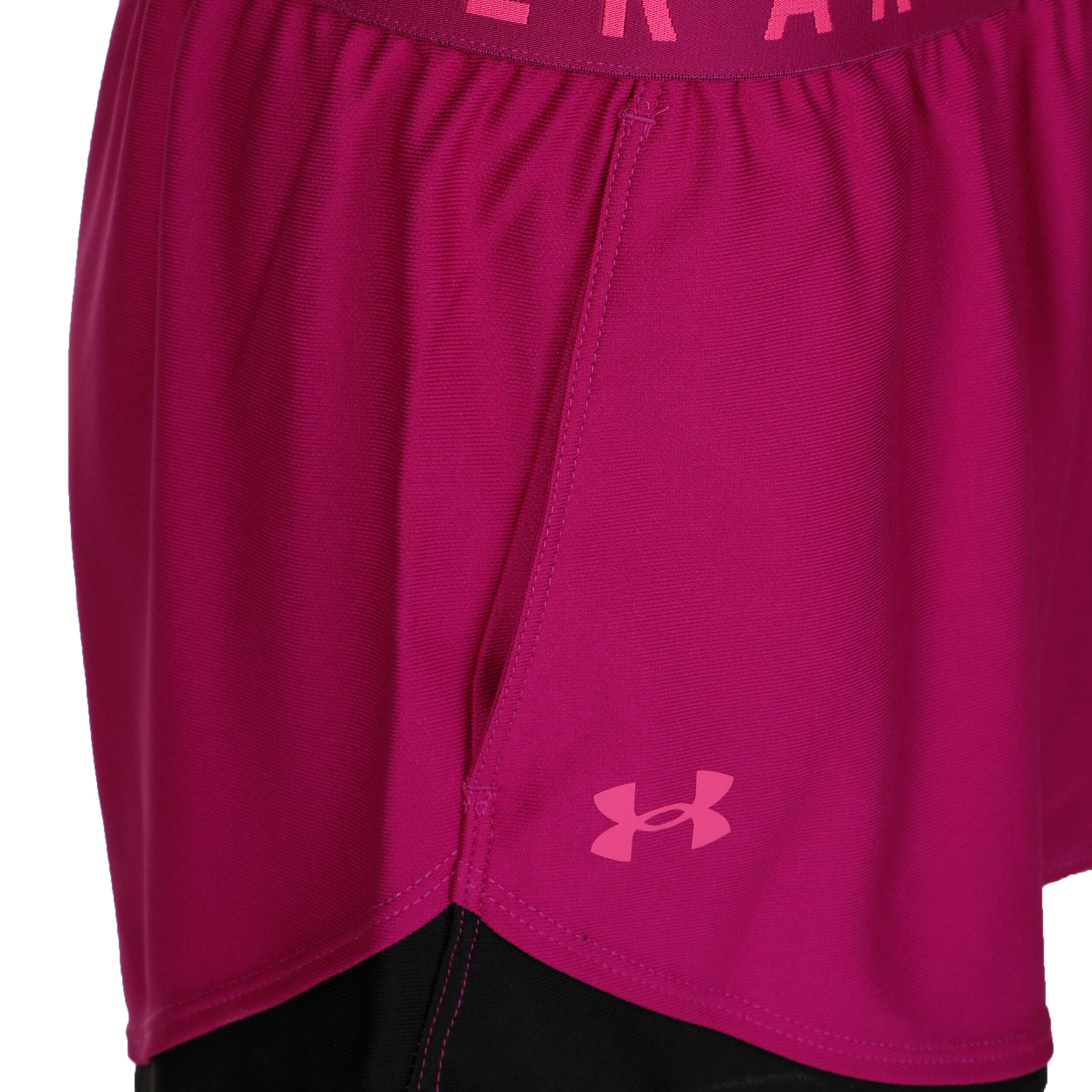 Play Up 3.0 Shorts Damen Lila Schwarz
