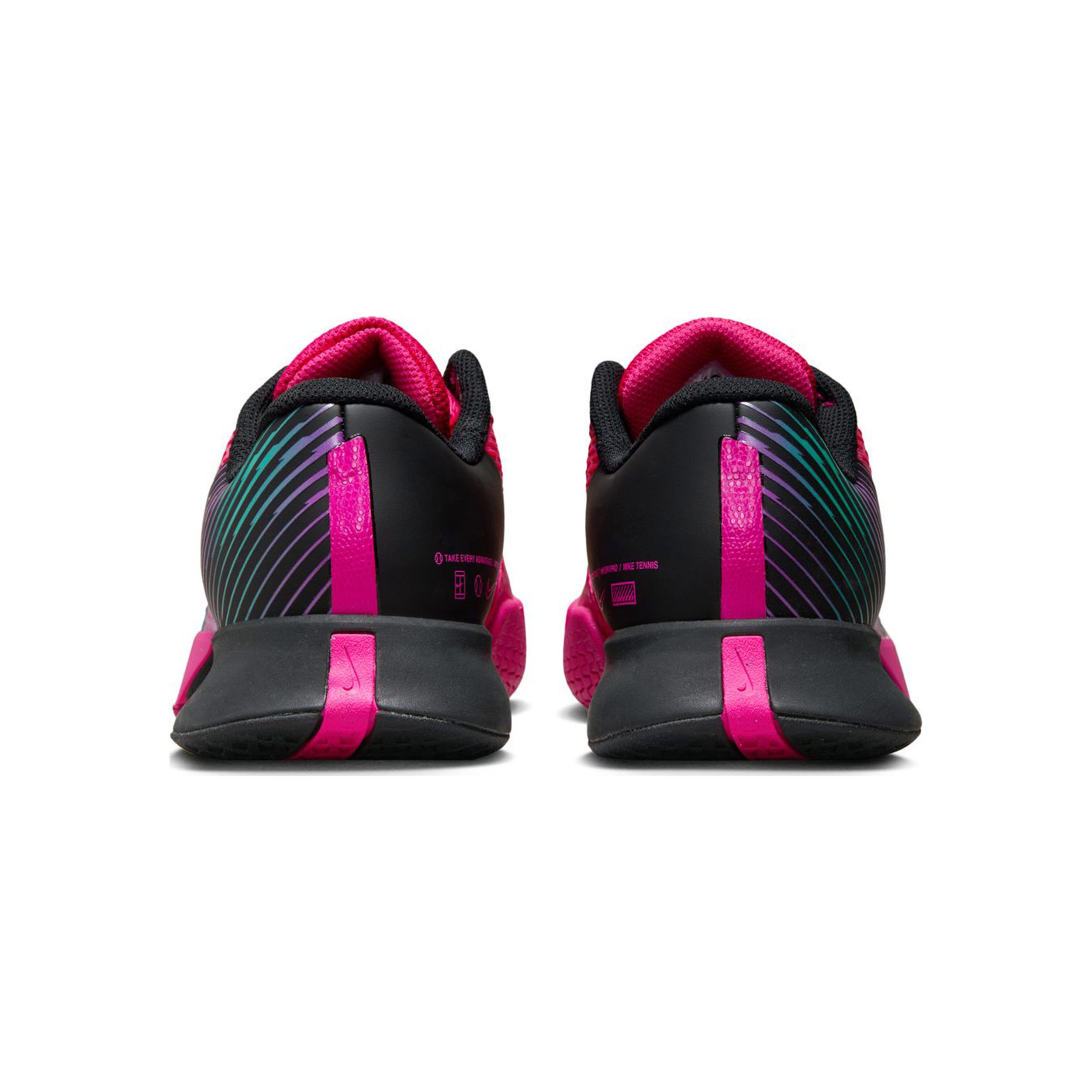 Black and pink womens nike shoes online