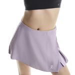 On Bekleidung On Court Side Pleat Rock Damen - flieder, 