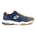 Lotto Tennisschuhe Lotto Mirage 200 II PRT SPD Sandplatzschuh Herren - dunkelblau, beige