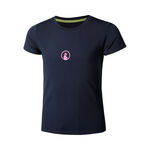 Quiet Please Bekleidung Quiet Please Retriever T-Shirt Mädchen-Dunkelblau,Pink