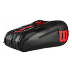Wilson Tennistaschen Wilson Elite Schl&auml;gertasche 15er Special Edition-Schwarz,Rot
