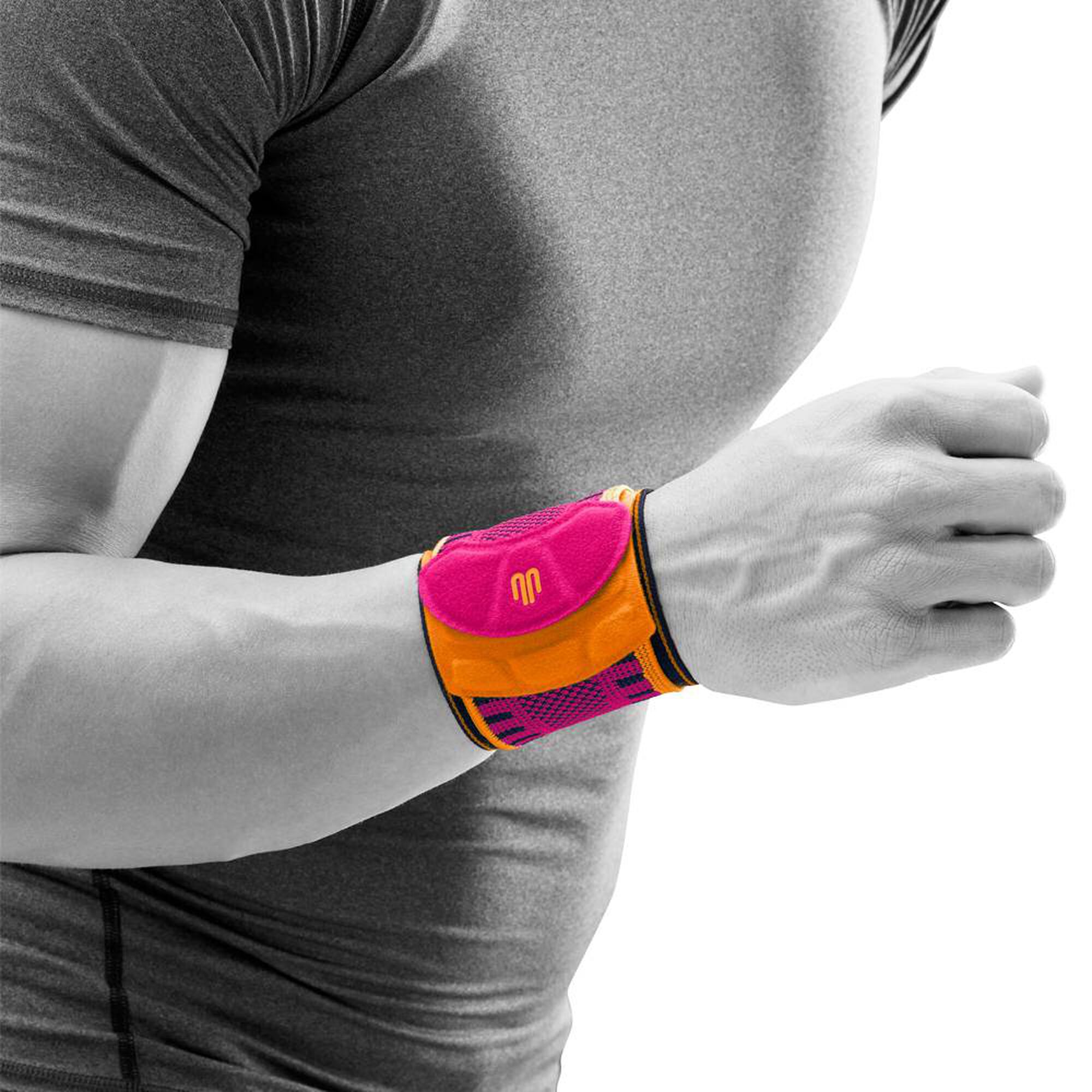 Bauerfeind Sports Wrist Strap Handgelenkbandage Pink, Orange online