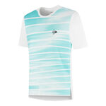 Dunlop Bekleidung Dunlop Game T-Shirt Herren-Weiß,Türkis