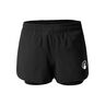 Match 2in1 Shorts M&auml;dchen-Schwarz,Wei&szlig;