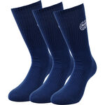 BIDI BADU Bekleidung BIDI BADU Matayo Crew Tech Sports Socks 3 Pack Men - dark blue, white