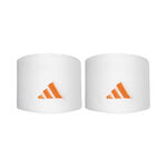 adidas Bekleidung adidas Schweißband Unisex-weiß, orange