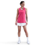 Nike Bekleidung Nike Dri-Fit Regular Racerback Tank-Top Damen - berry, wei&szlig;