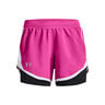 Fly By 2.0 2in1 Shorts Damen-Pink,Wei&szlig;