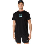 ASICS Bekleidung ASICS Men Court Gpx T-Shirt Herren-Schwarz