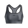 Heatgear Mid Padless Sport-BH Damen-Grau