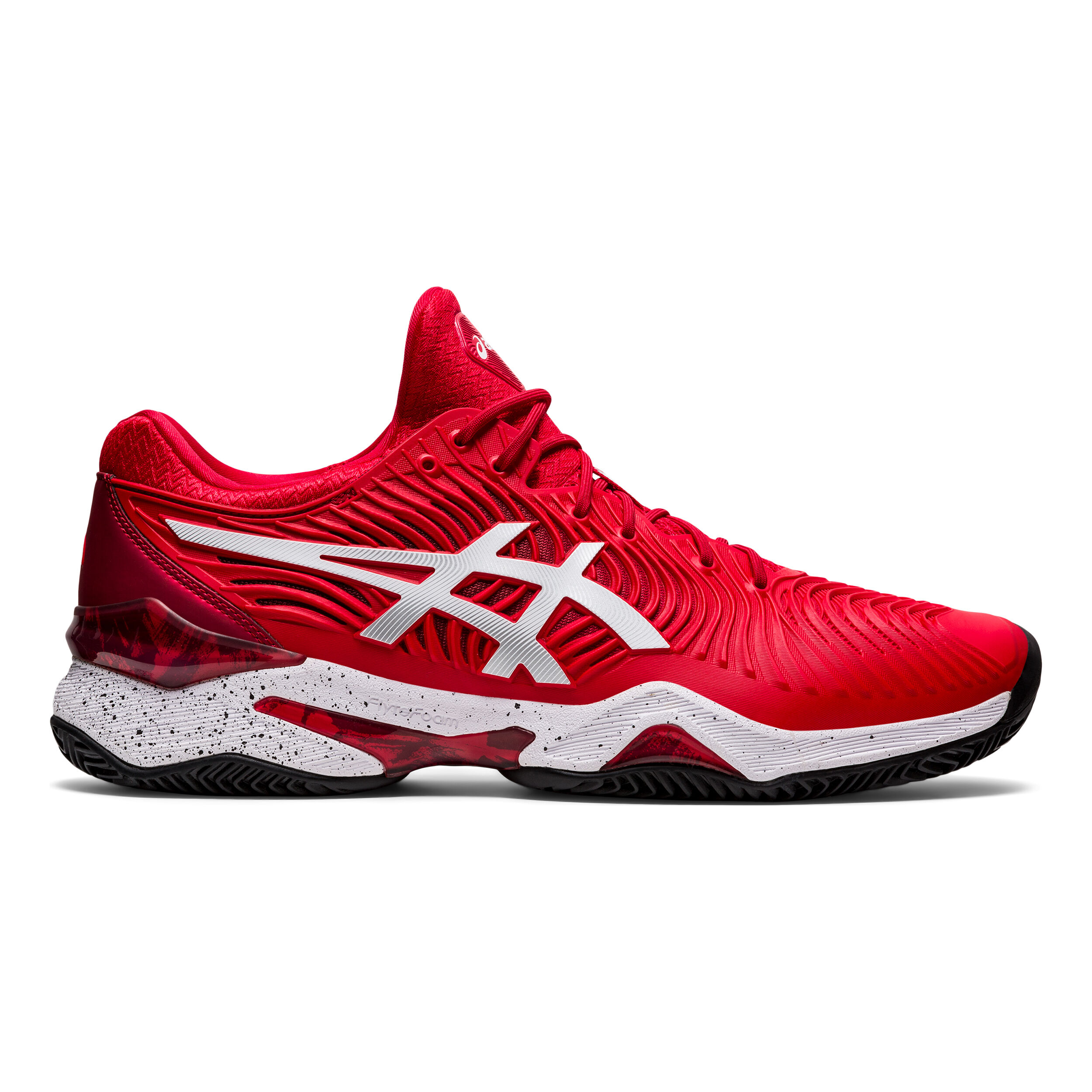 Court FF Clay Sandplatzschuh Herren Rot WeiB