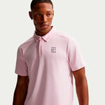 Nike Bekleidung Nike Jannik Sinner Court Dri-FIT Advantage Polo Herren-rosa