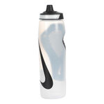 Nike Zubehör Nike Refuel Grip 946ml Trinkflasche-Transparent,Schwarz