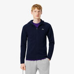 Lacoste Bekleidung Lacoste Full Zip Sweatjacke Herren - dunkelblau, 