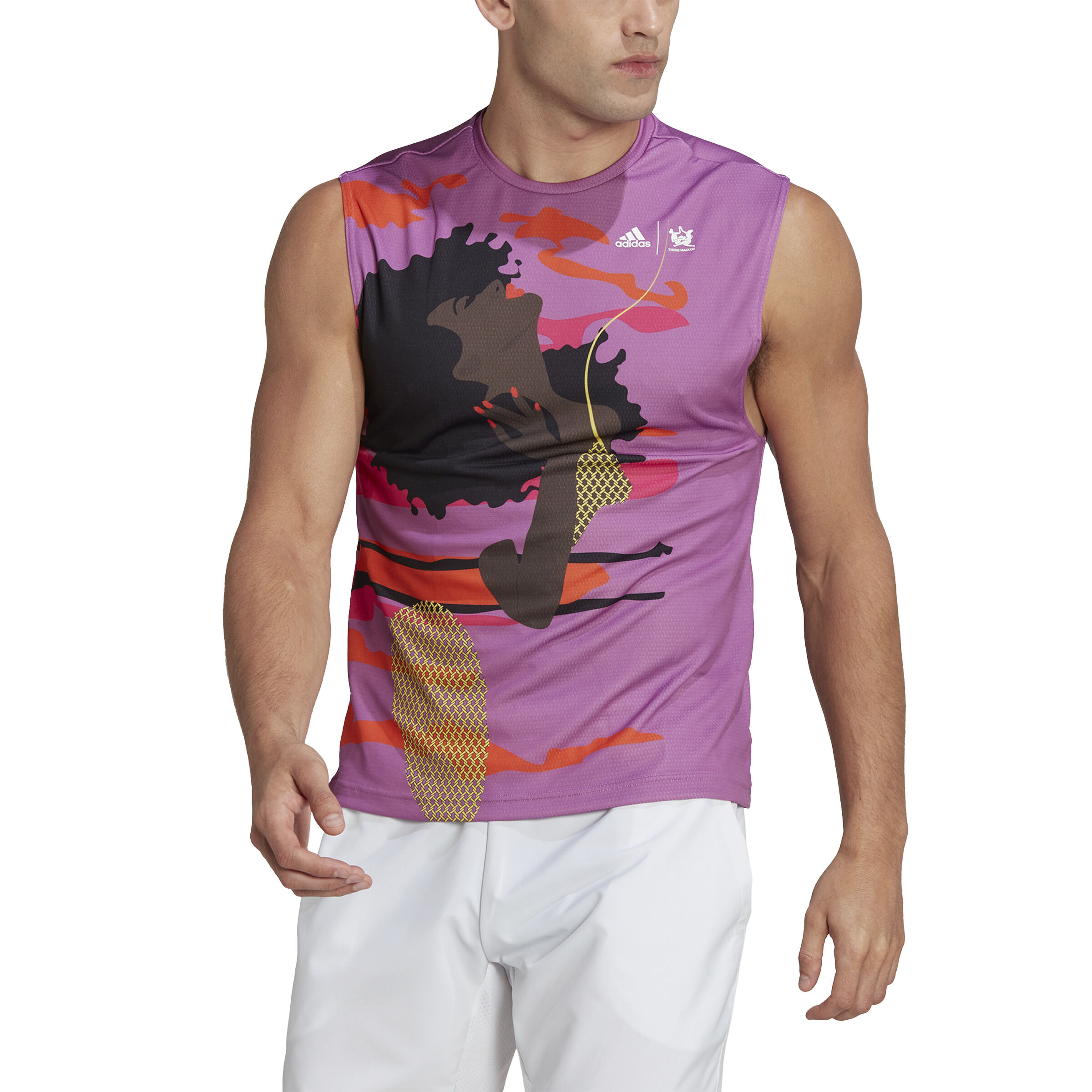 adidas New York Unitefit SVL Tank Top Herren Lila Mehrfarbig online kaufen Tennis Point DE