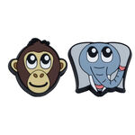 Gamma Schl&auml;gerzubeh&ouml;r Gamma ZOO D&auml;mpfer 2er Pack-Mehrfarbig