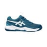 Gel-Dedicate 8 GS Allcourtschuh Kinder - petrol, weiß