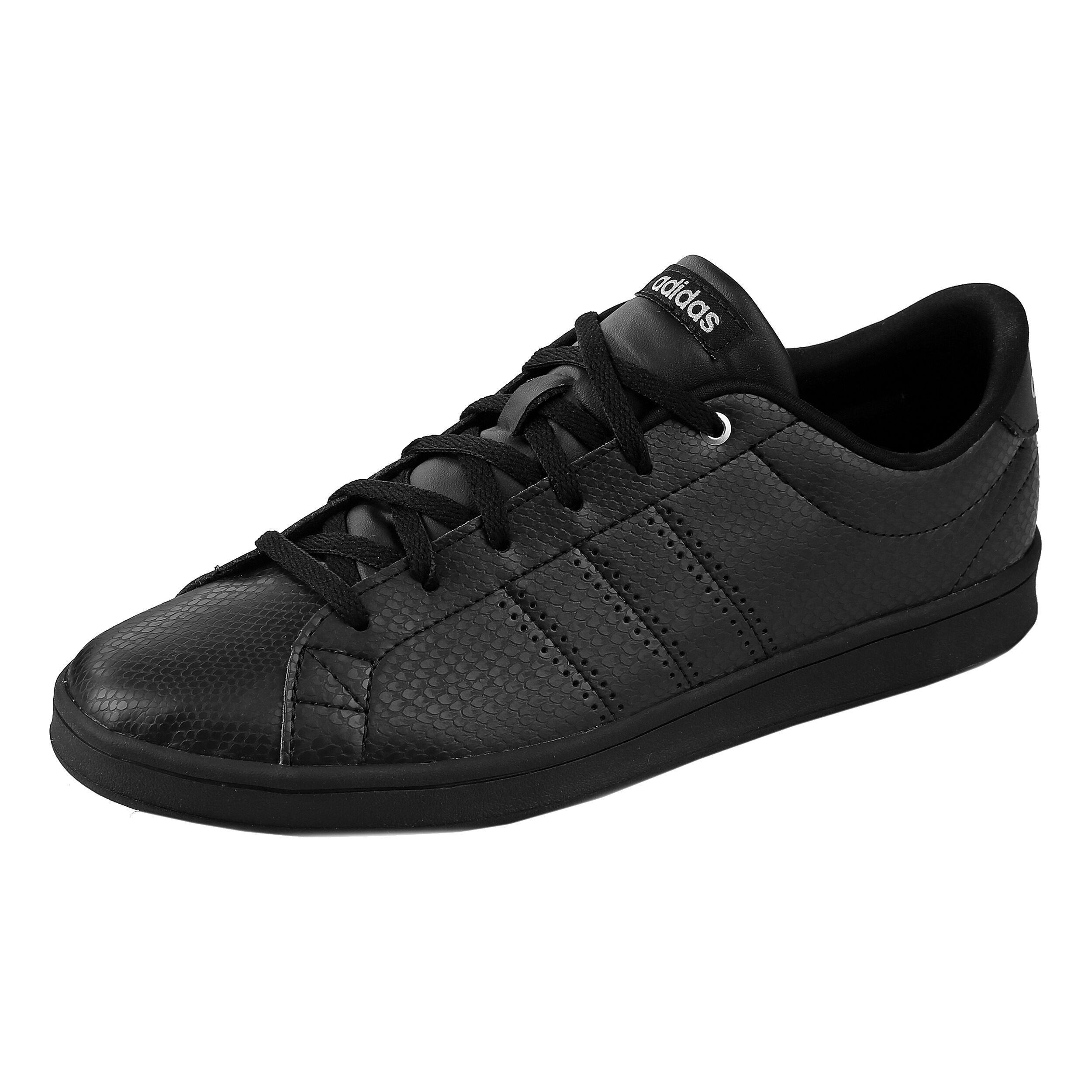 adidas Advantage Clean QT Sneaker Damen - Schwarz, Silber adidas Advantage Clean QT Sneaker Damen - Schwarz, Silber