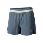 Quiet Please Bekleidung Quiet Please Match Shorts Damen - blau, 