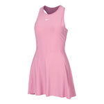 Nike Tennisbekleidung Nike Dri-Fit Victory Kleid Damen-Pink,Weiß
