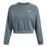 Rival Fleece Piped Crew Sweatshirt Damen - blaugrau, 