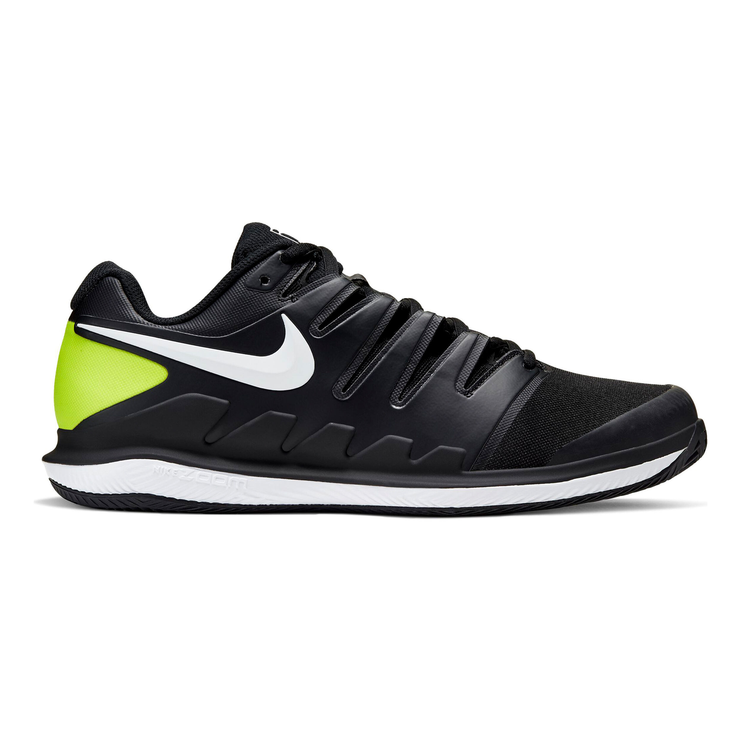 Air Zoom Vapor X Clay Sandplatzschuh Herren Schwarz WeiB