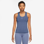 Nike Bekleidung Nike Dri-Fit Swoosh Tank-Top Damen - blau, wei&szlig;