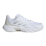 adidas Tennisschuhe adidas CourtJam Control 3 Sandplatzschuh Damen-Weiß,Silber