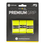 Tennis-Point Overgrips Tennis-Point Premium Grip 3er Pack-Gelb