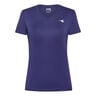 L. Short Sleeve T-Shirt Damen-Blau