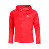 Crew Hood Trainingsjacke Jungen-Rot