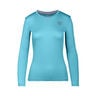 Mina Tech Roundneck Longsleeve Mädchen - hellblau, 